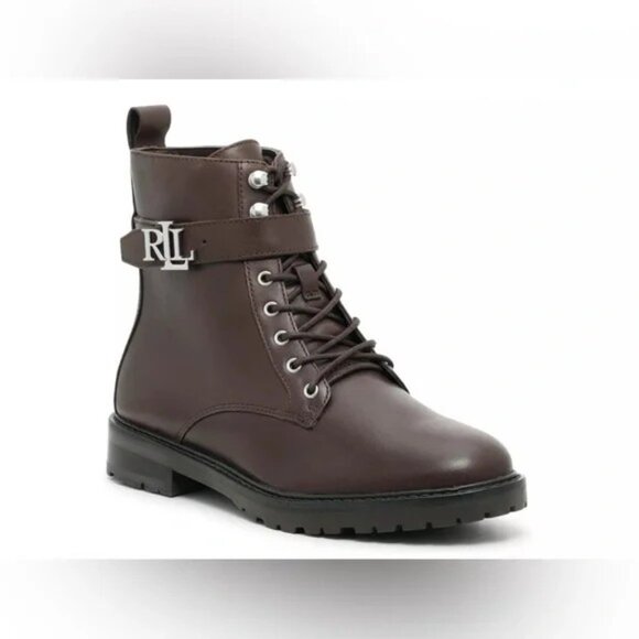 Lauren Ralph Lauren Elridge Lace Up Boot NWOB - Picture 11 of 12